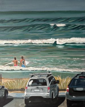 Hazy days 400x500mm acrylic on canvas. Contact me to purchase.