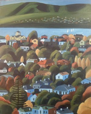 Looking over Battery Point  - sold
