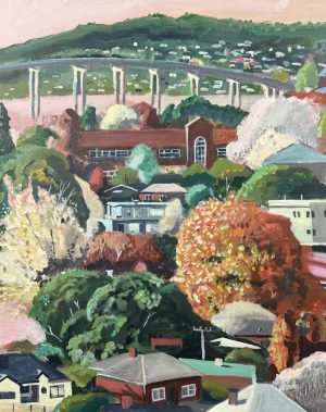 Albuera Street 400x500mm acrylic on canvas - contact me to purchase