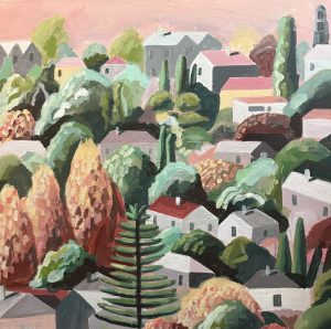 A different light 500x500mm acrylic on canvas