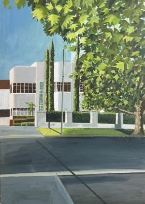 Fitzroy Place No.2 500x700mm acrylic on canvas - on hold