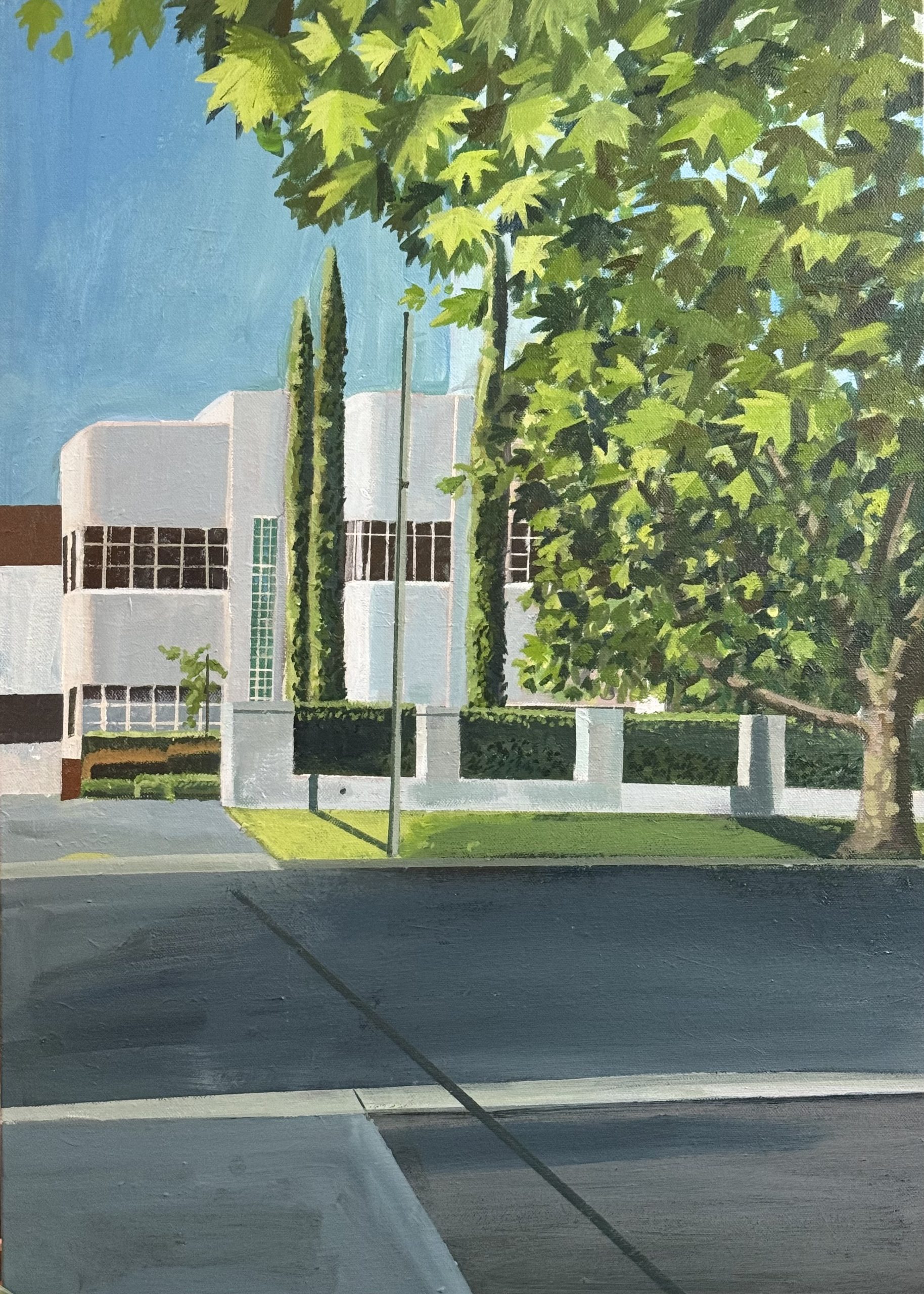 Fitzroy Place No.2 500x700mm acrylic on canvas - on hold